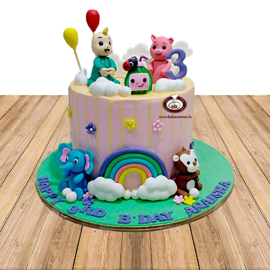 Cocomelon Family Cake