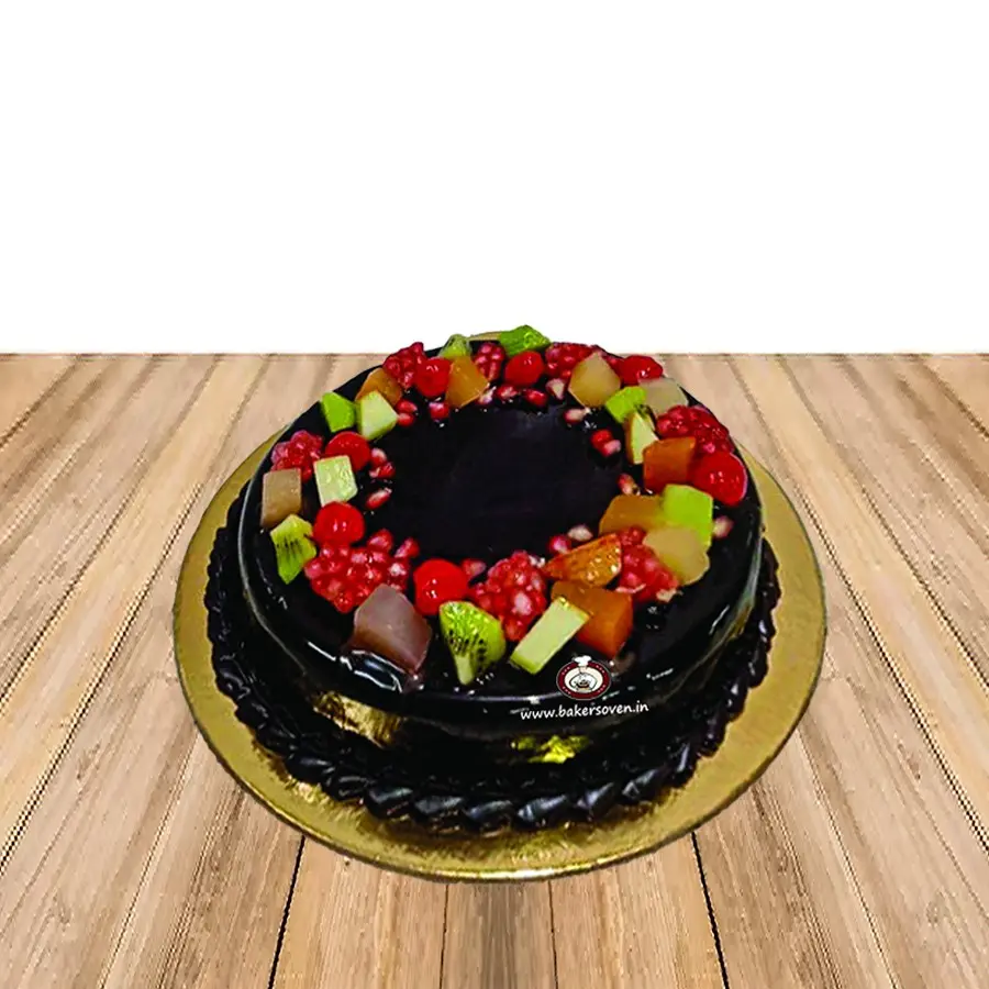 Exotic ChocoFruit Cake