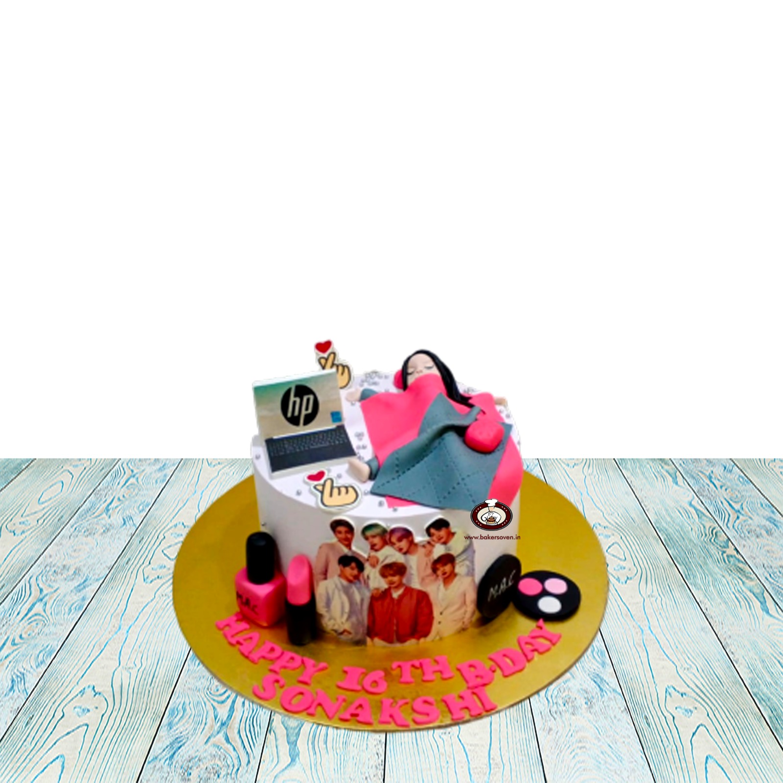 Man With Laptop Tier Cake