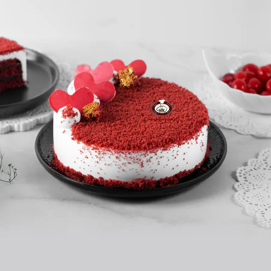 Red Velvet Truffle Cake