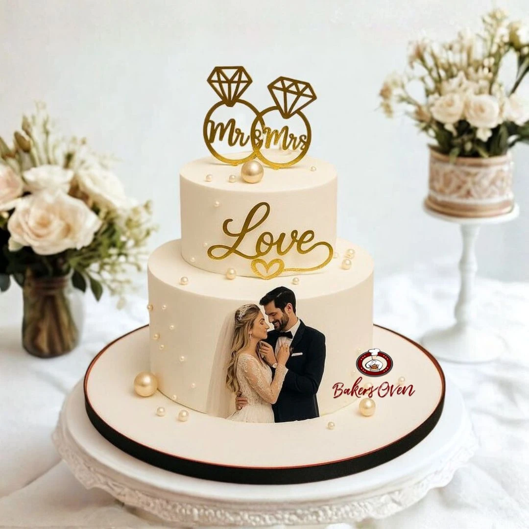 Engagement Ring Cake