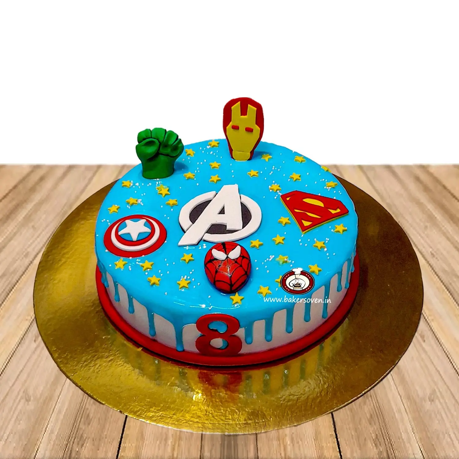 Avengers Superhero Cake J