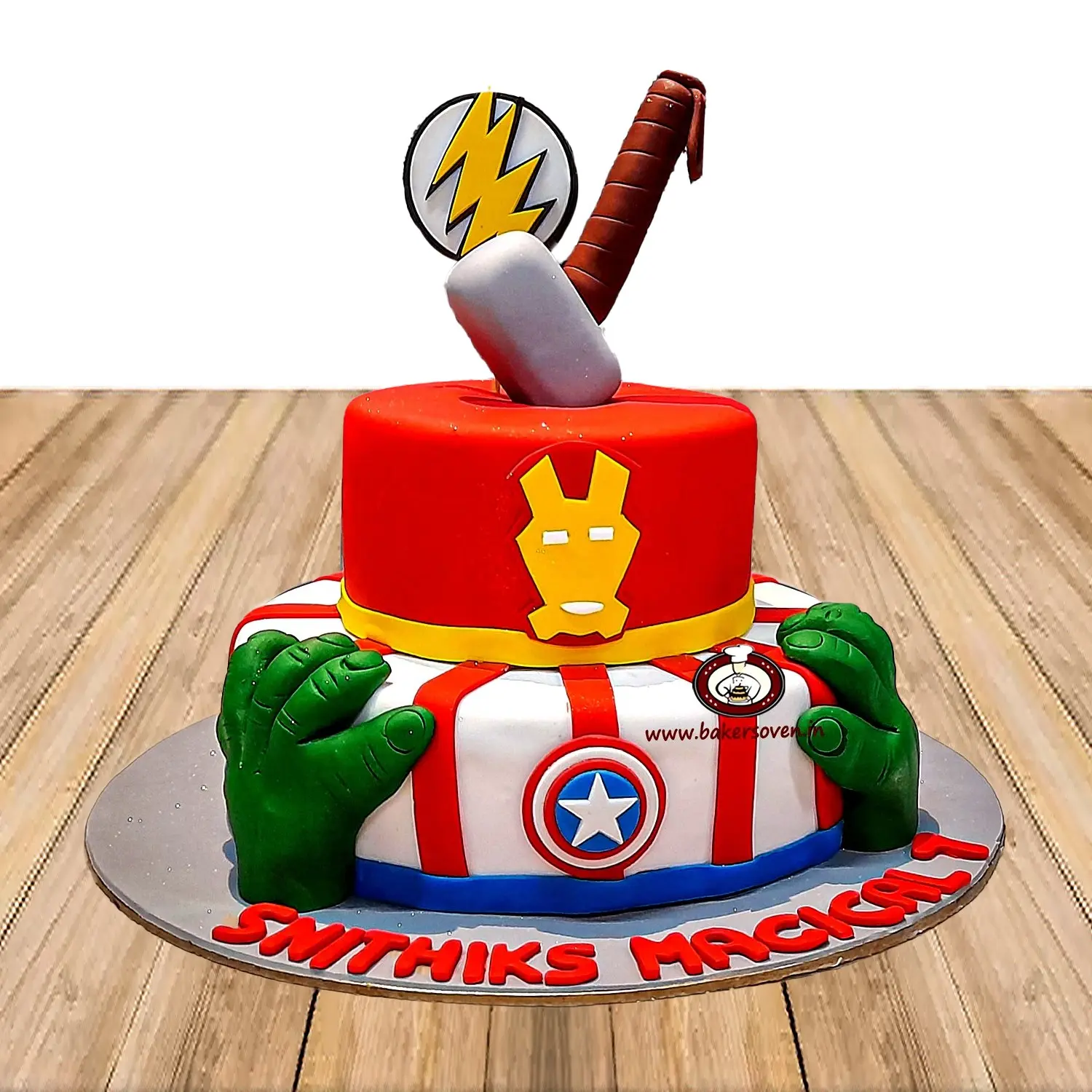 Avengers Superhero Cake K