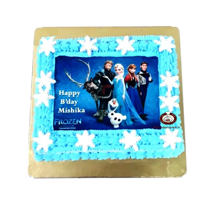 Frozen Photo Cake A