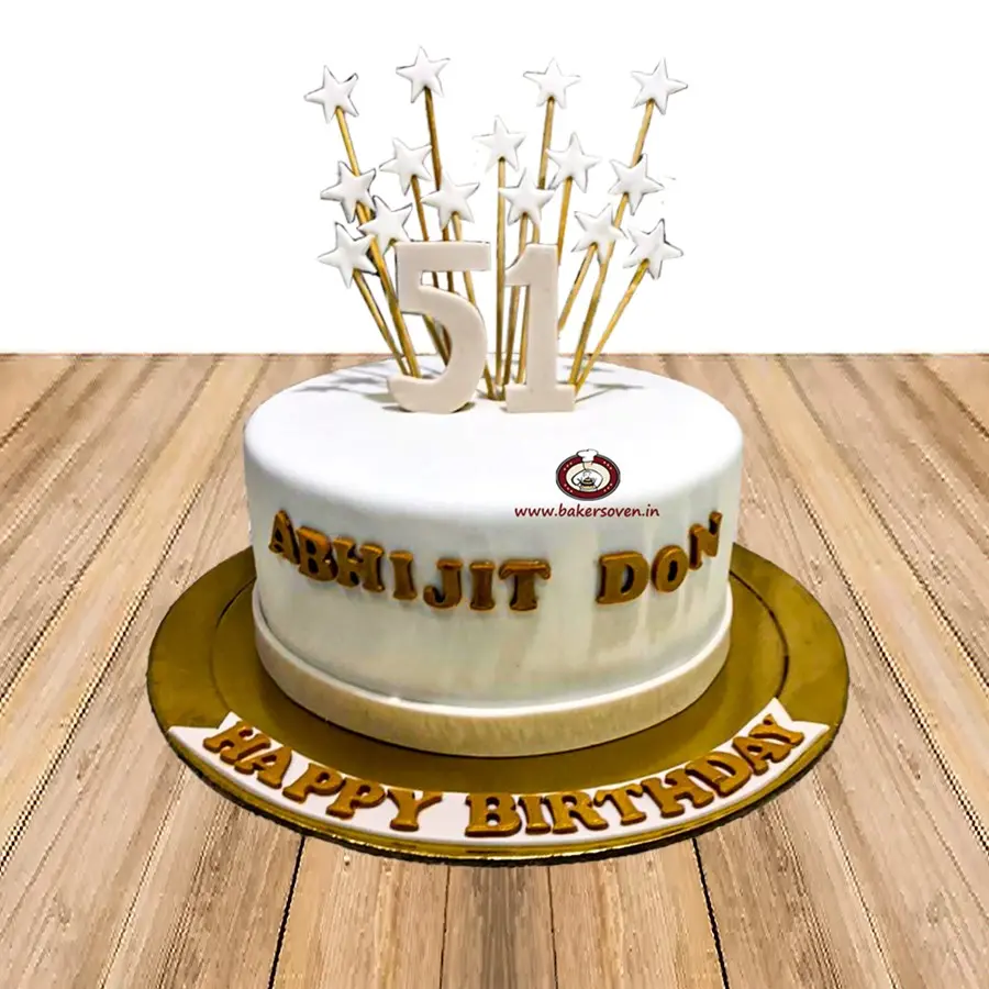 51st Birthday Cake