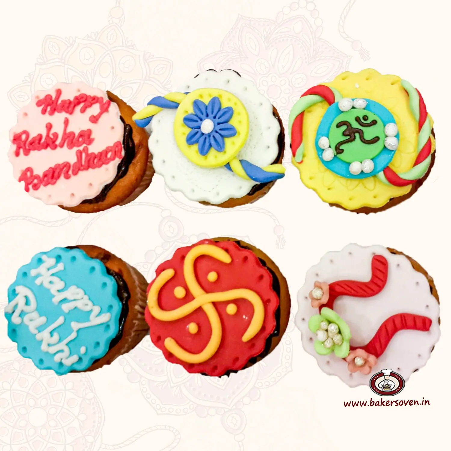 Rakhi Cupcakes