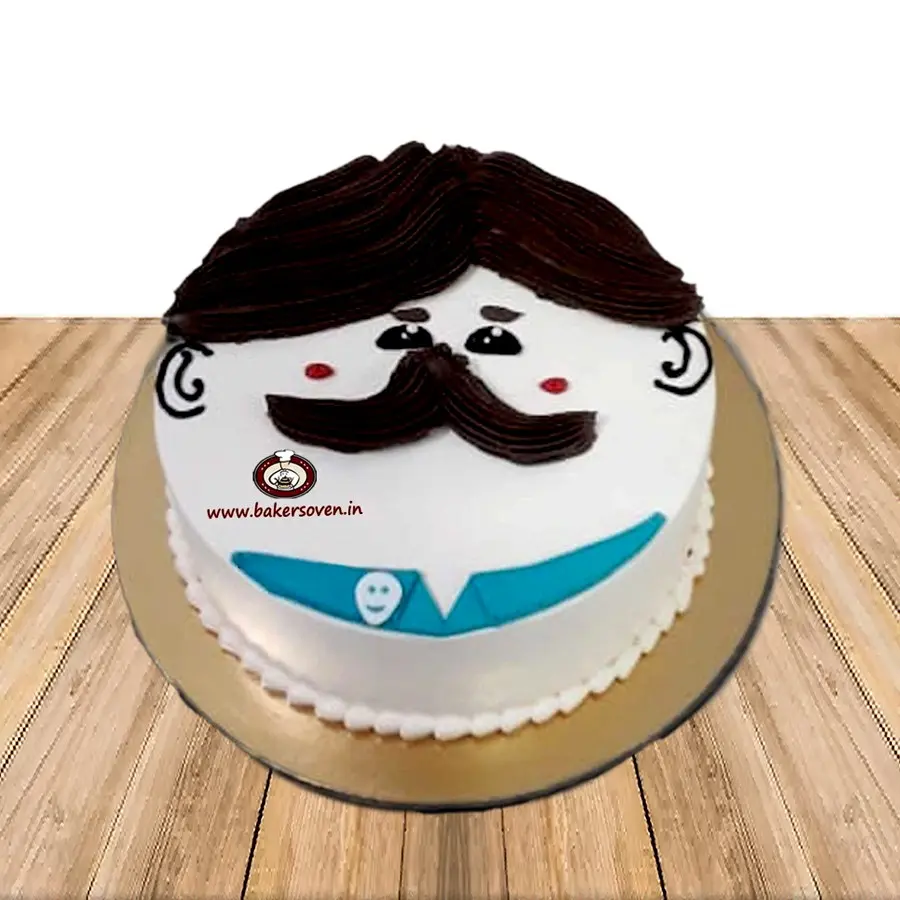 Smiling Man Cake