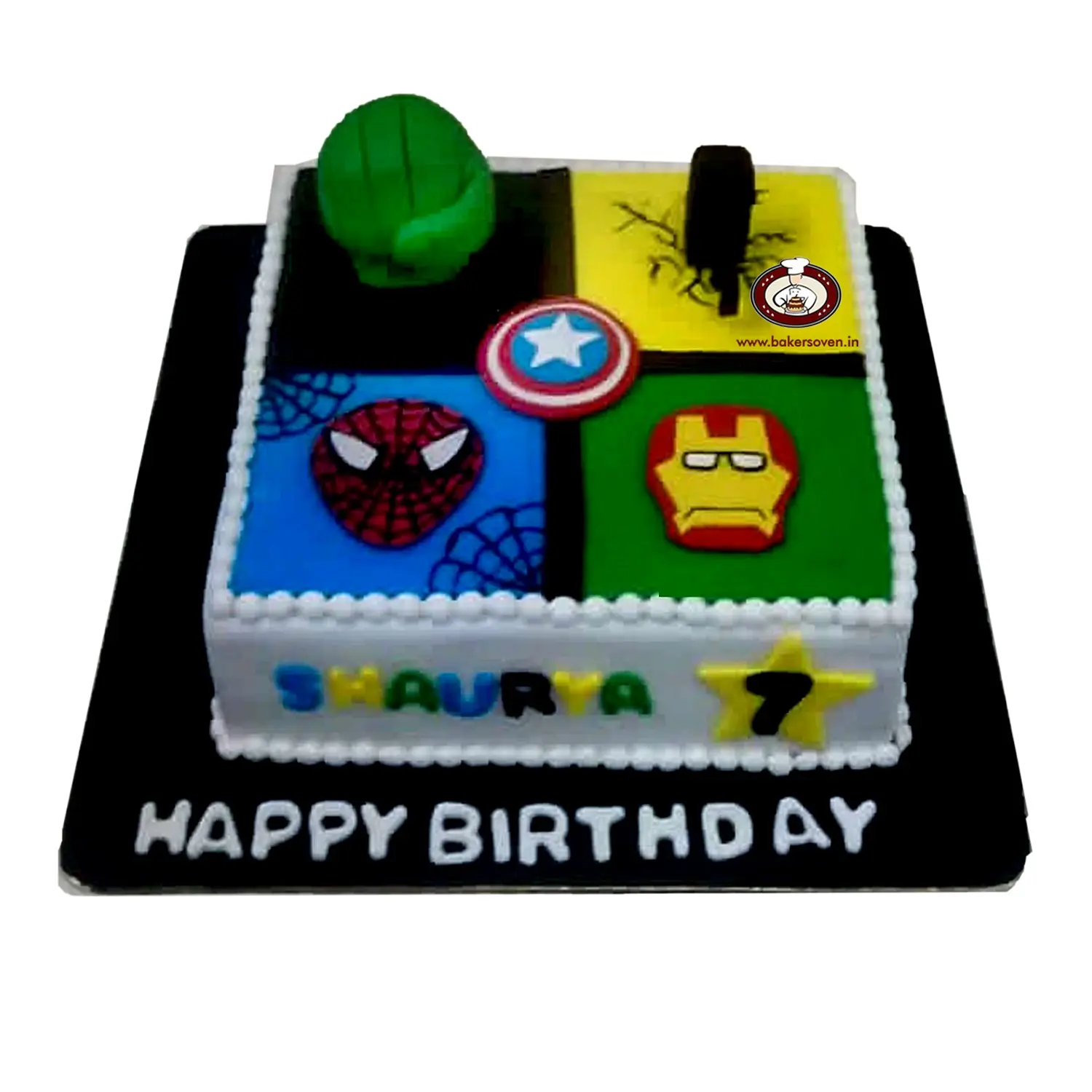 Avengers Superhero Cake D
