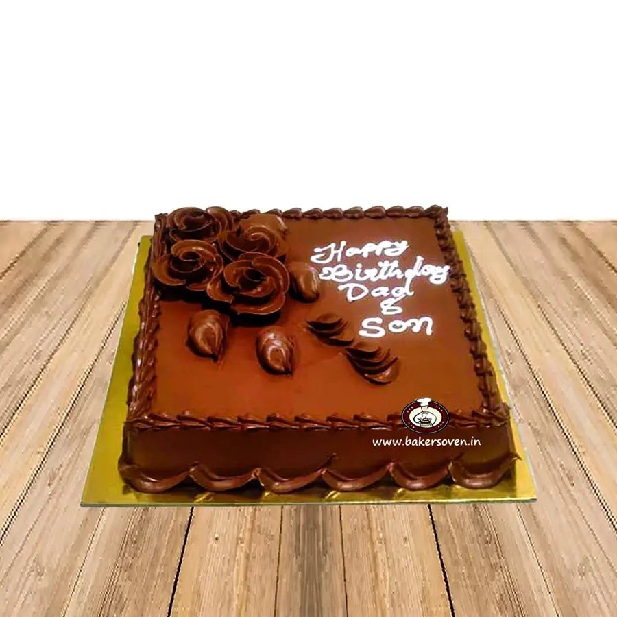 CHOCOLATE FLOWER CAKE