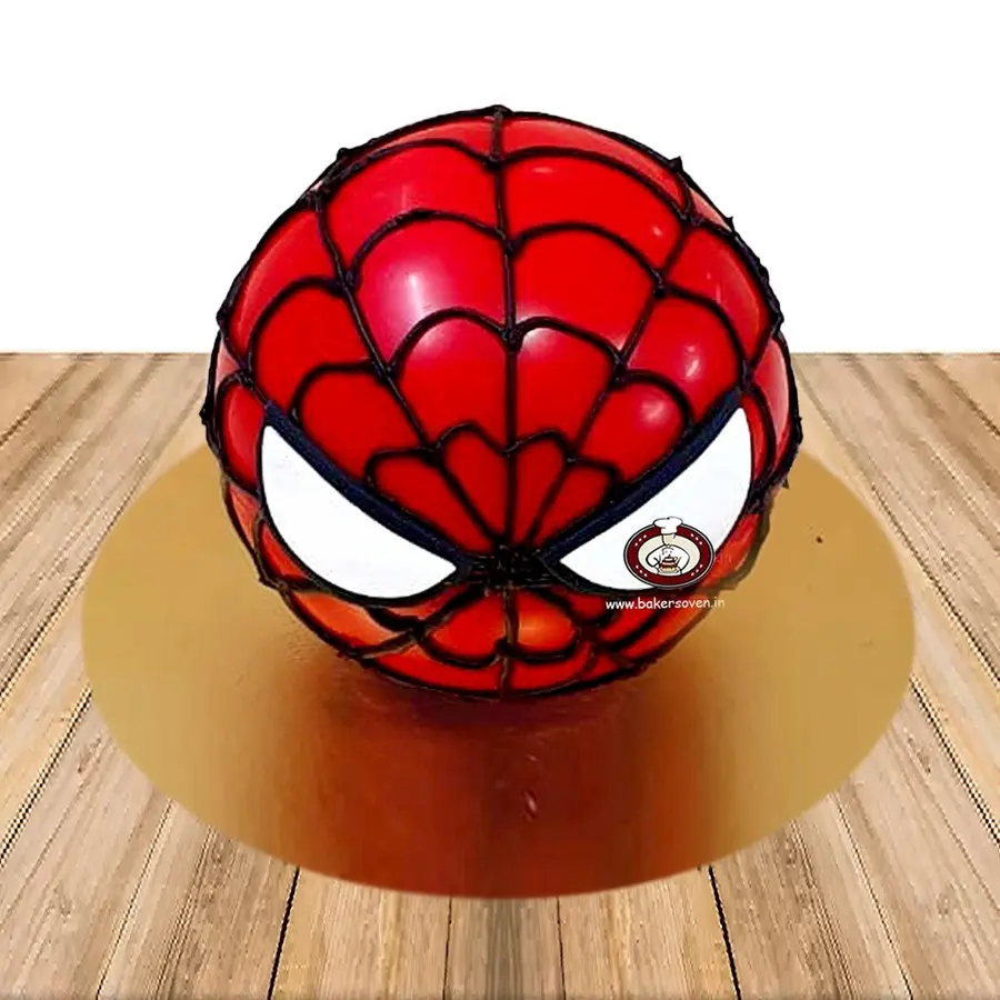 Pinata Spiderman Cake