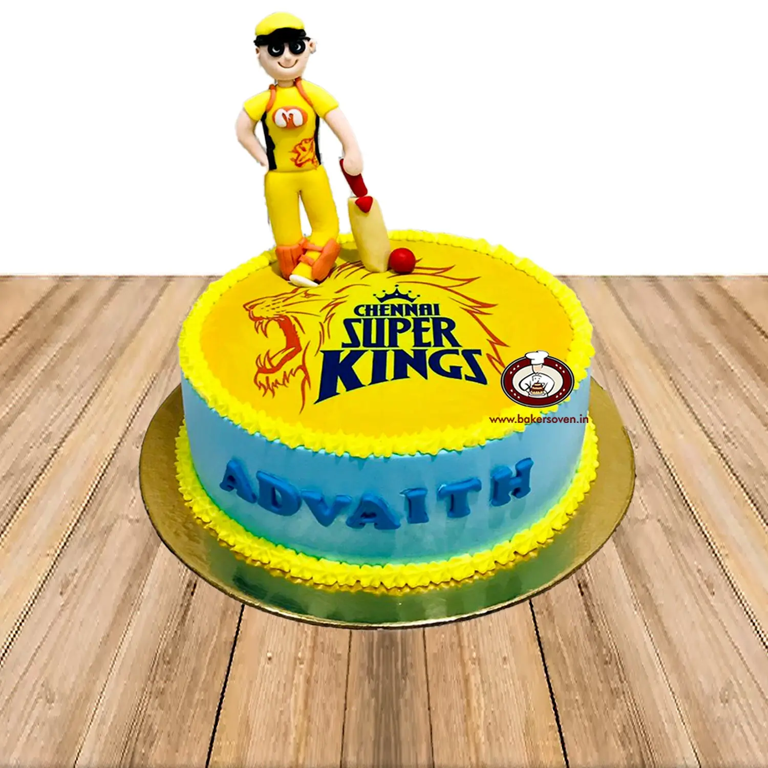IPL Chennai Superking Cake