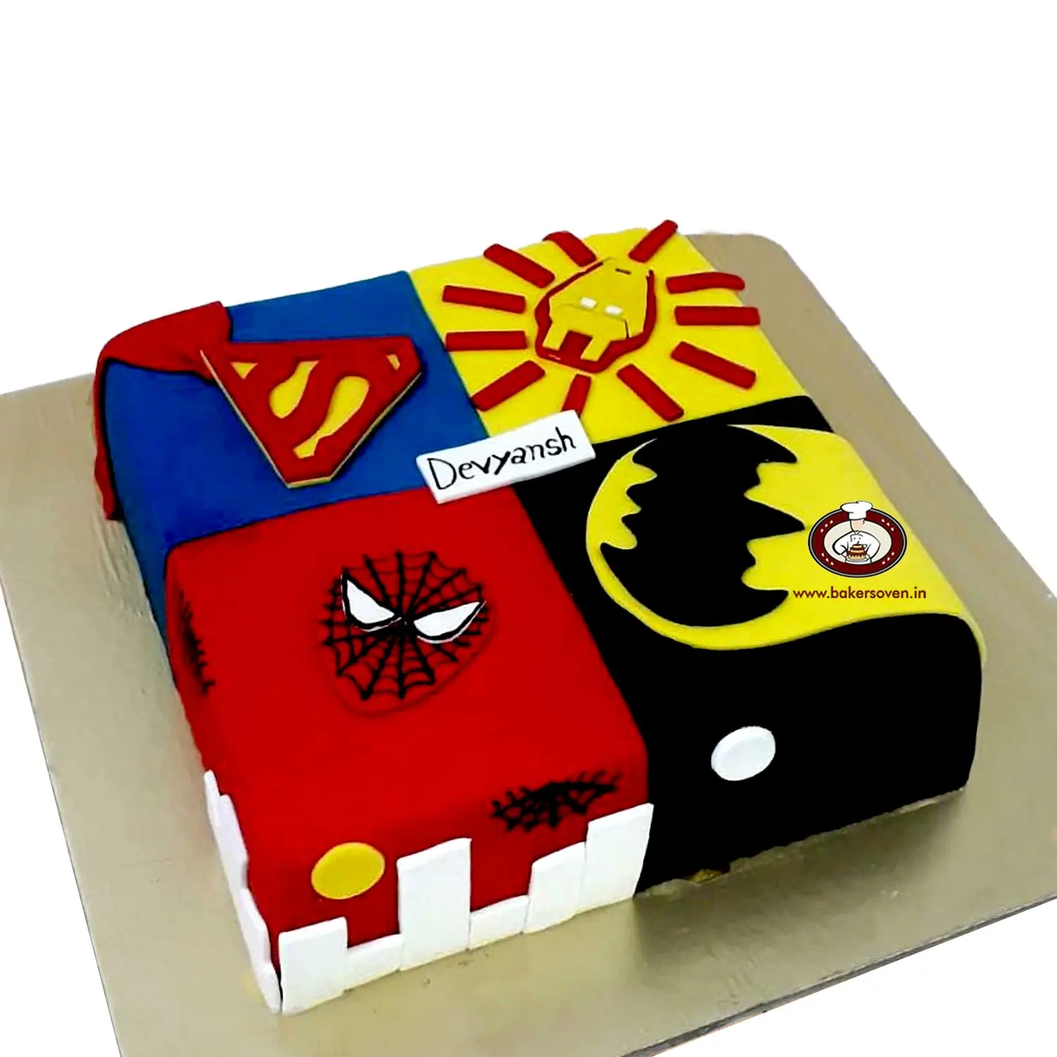 Avengers Superhero Cake E