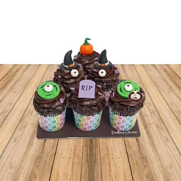 halloween cupcake w