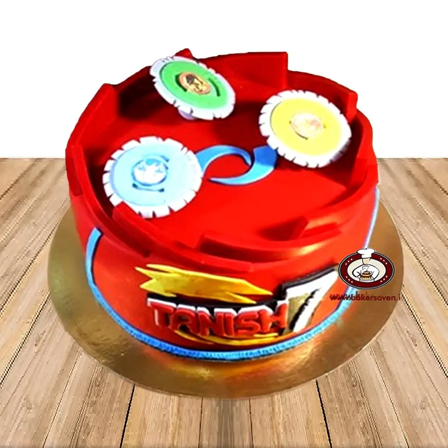 Beyblade Cake A