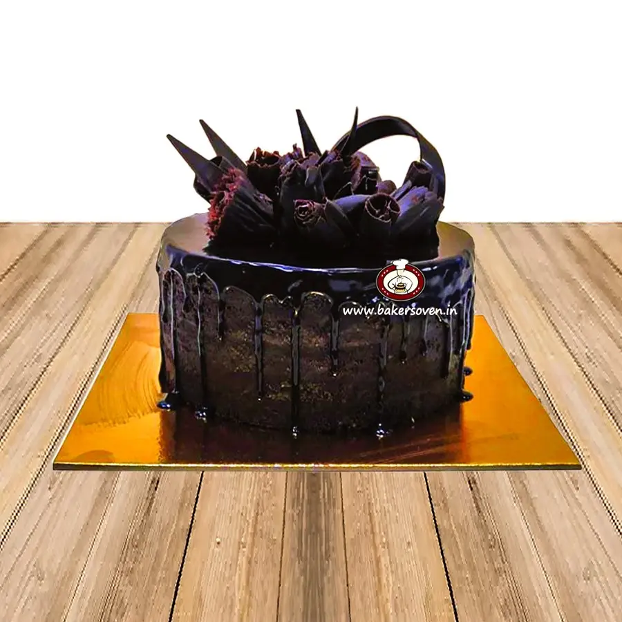 CHOCOLATE BARK ROLL CAKE