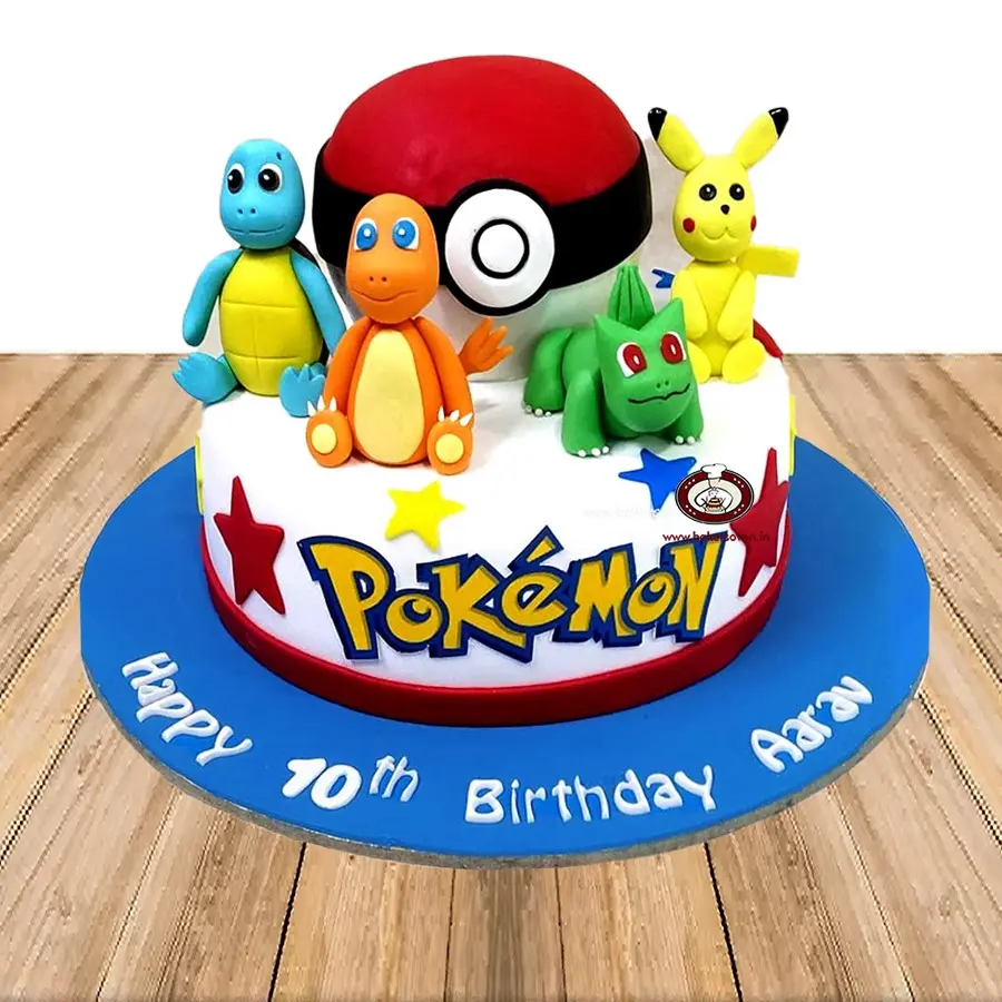 Pokemon Family Designer Cake
