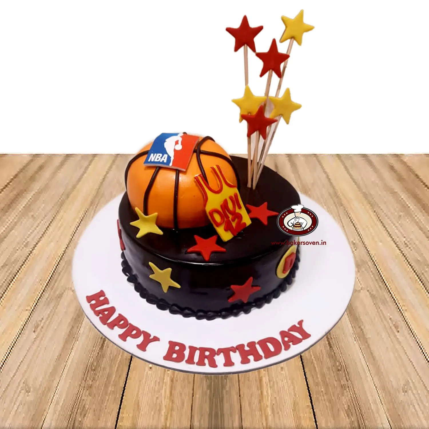 NBA Basketball Cake