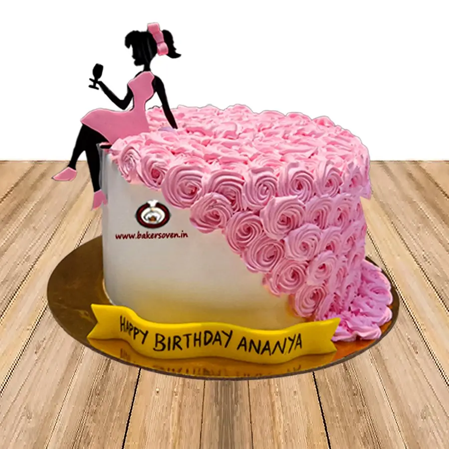 PRINCESS ROSETTE CAKE