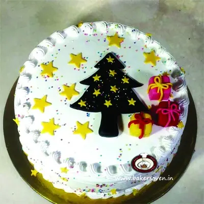 Christmas Gift Box Cake