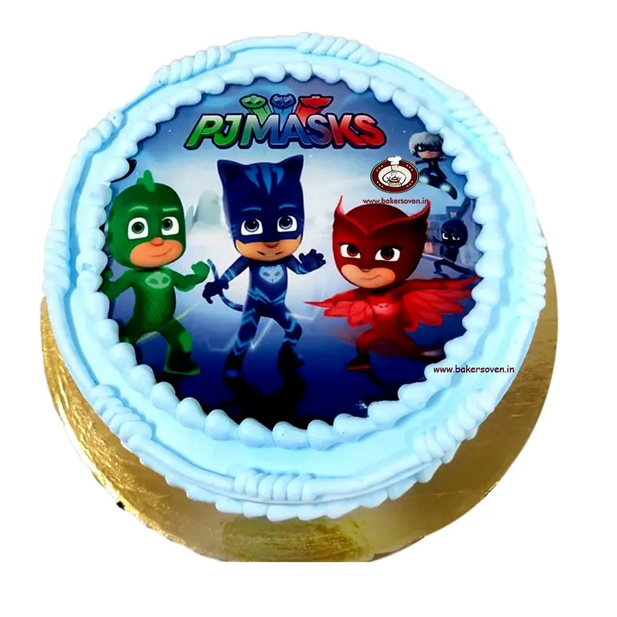 PJ Mask Photo Cake