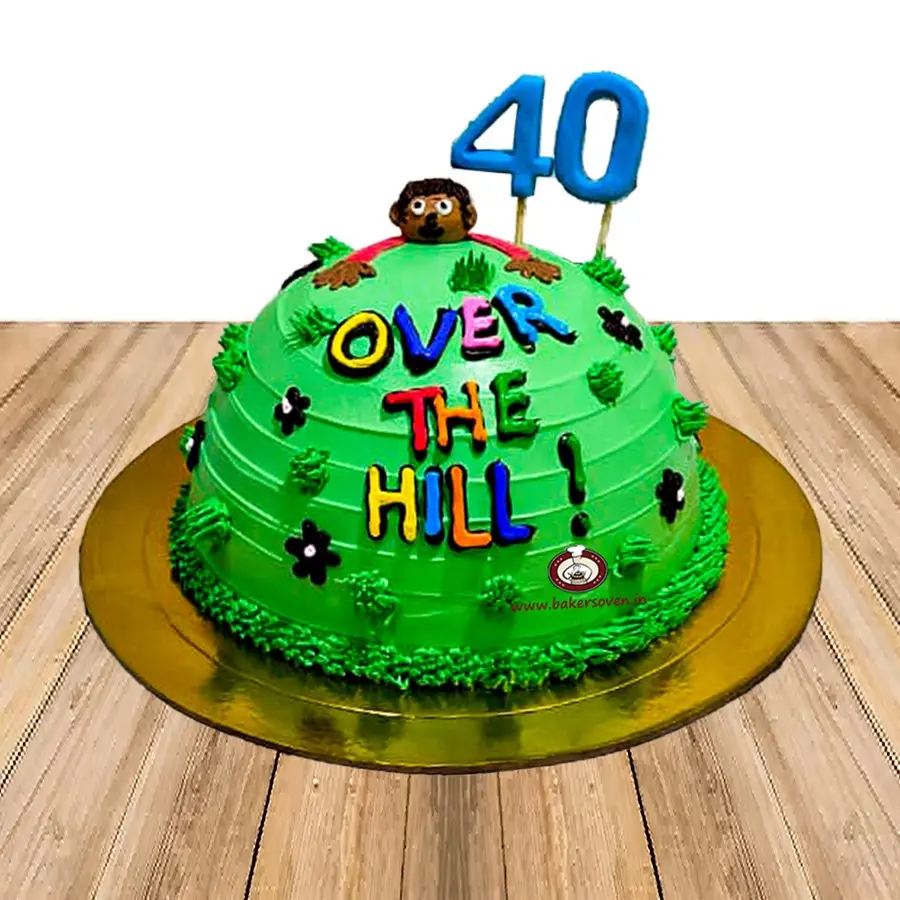 Naughty @40 Cake