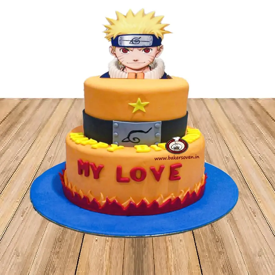 Naruto Theme Cake A