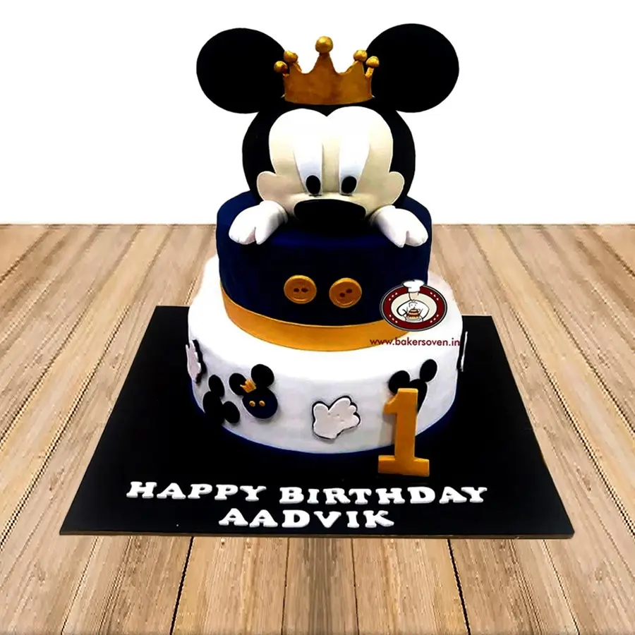 Mickey Crown Cake