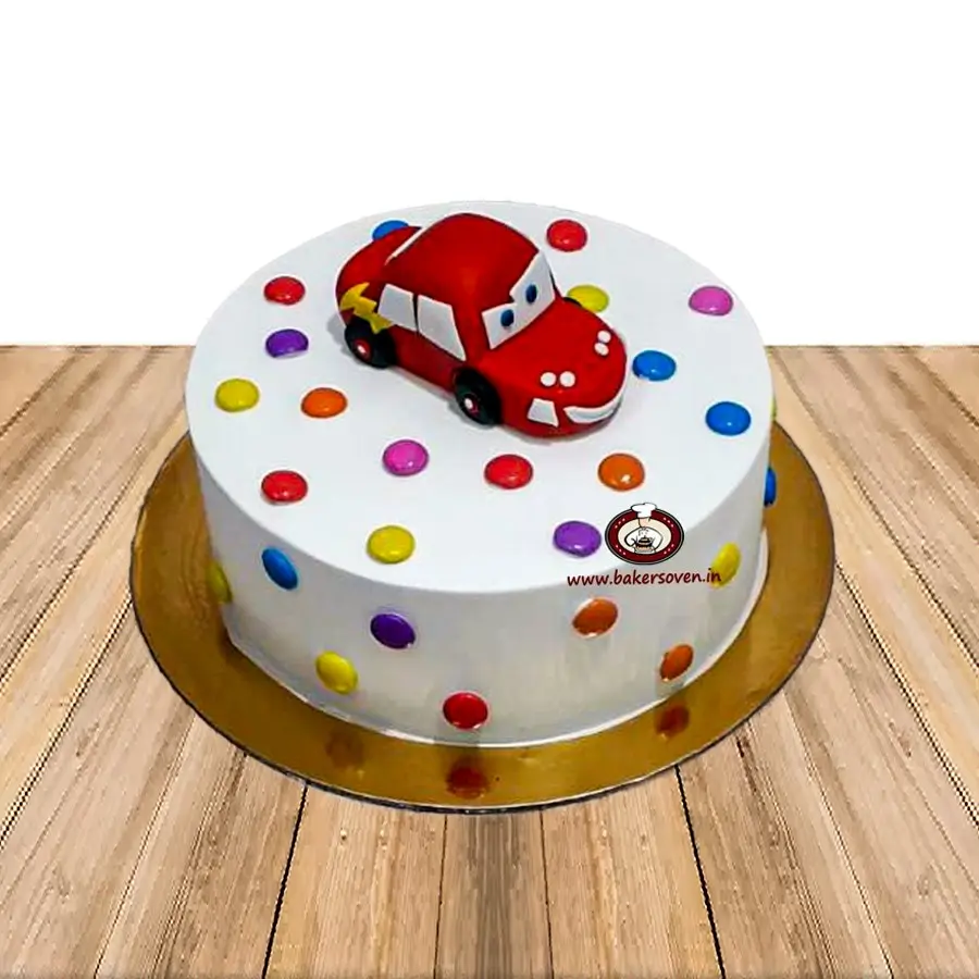 McQueen Car Cake A