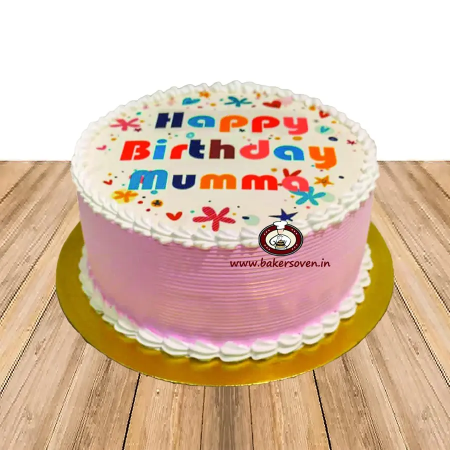 Happy Birthday Photo Cake