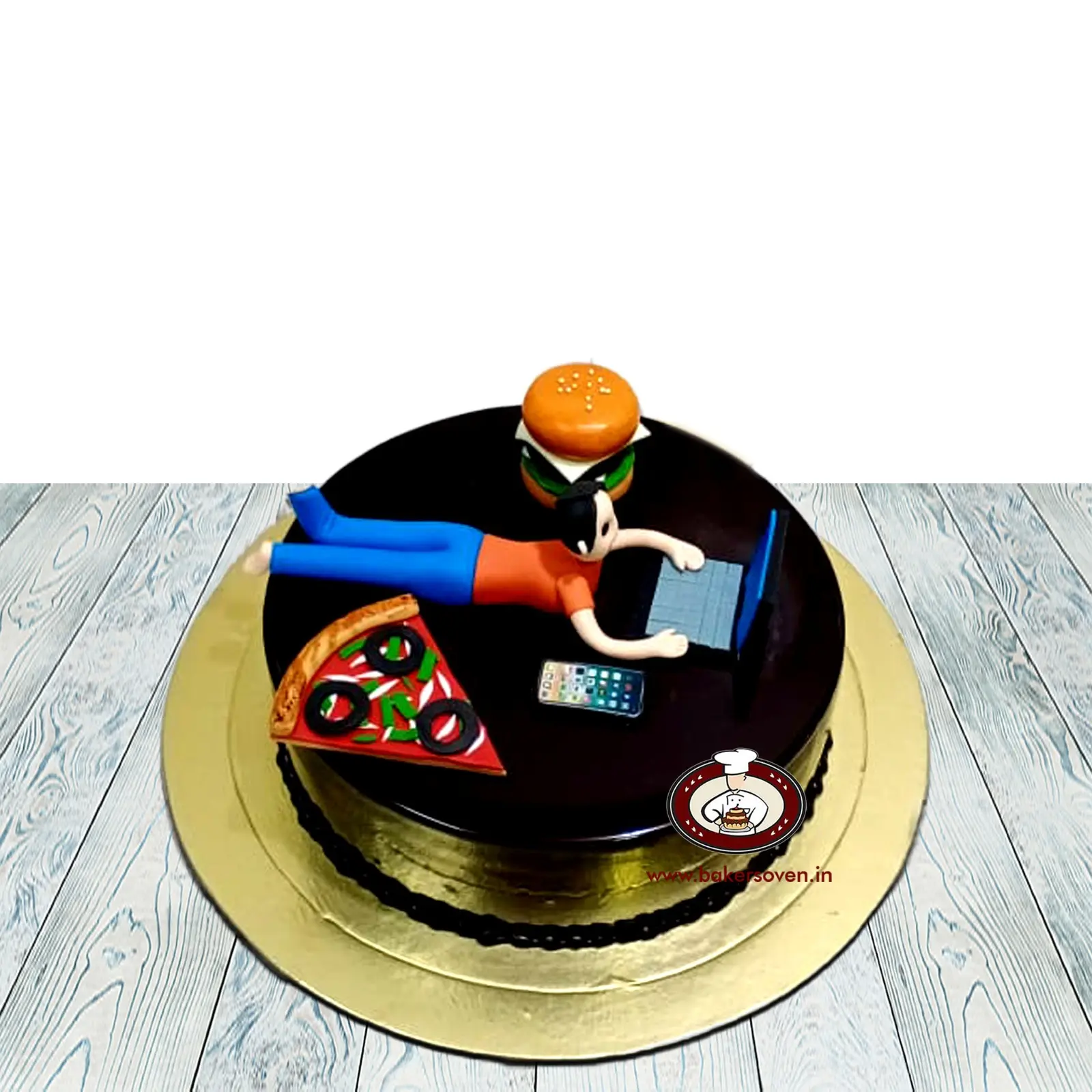 Cute & Workaholic Papa Cake