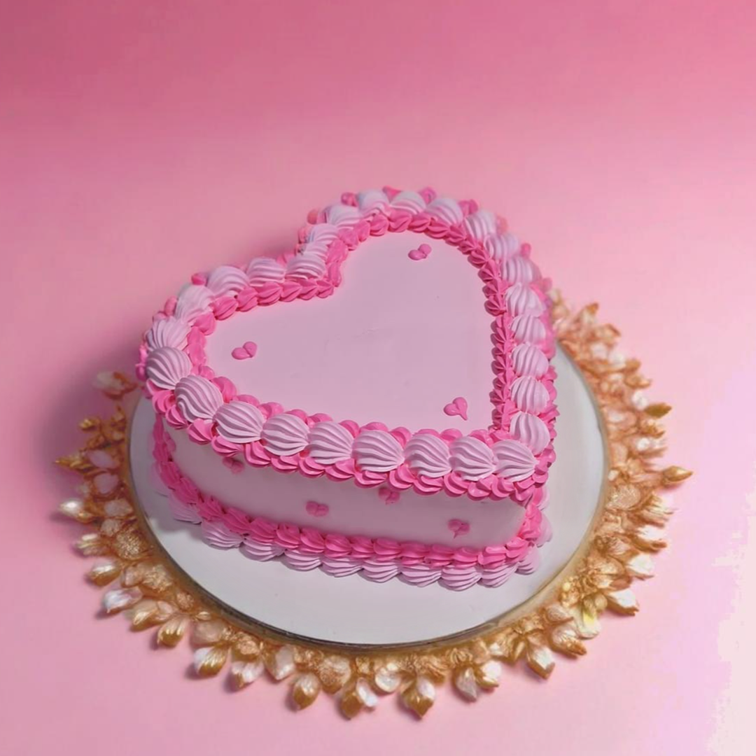 Red velvet Valentine’s cake