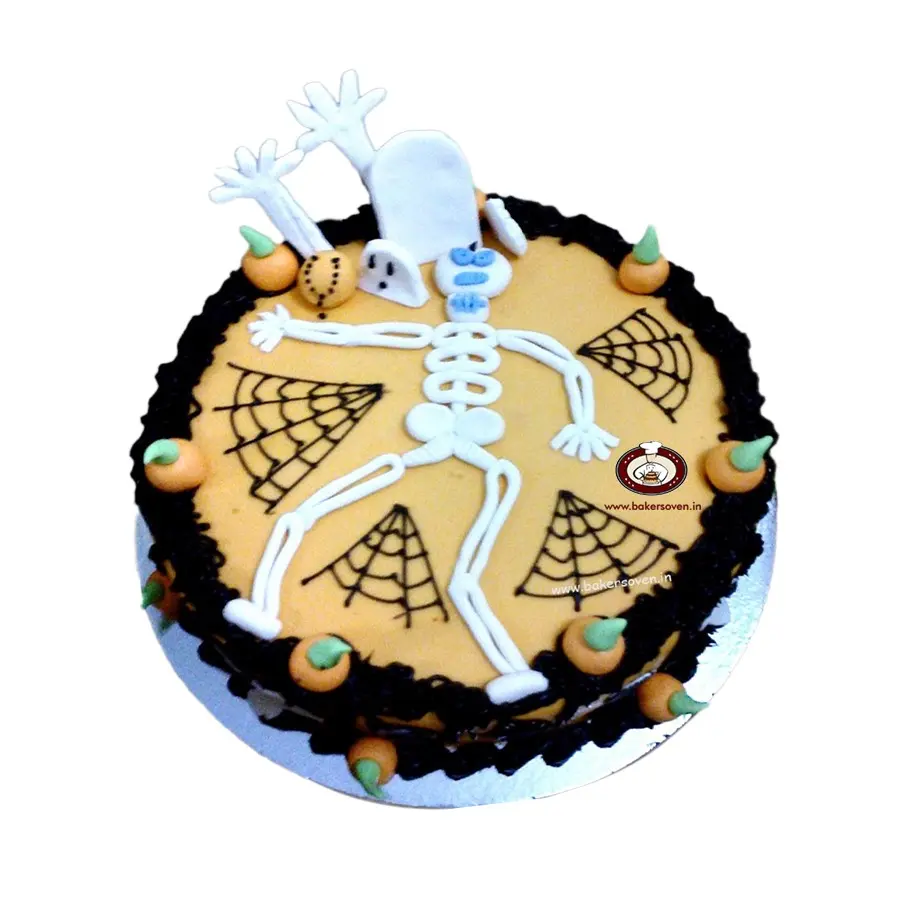Halloween-skeleton-cake-in-gurgaon