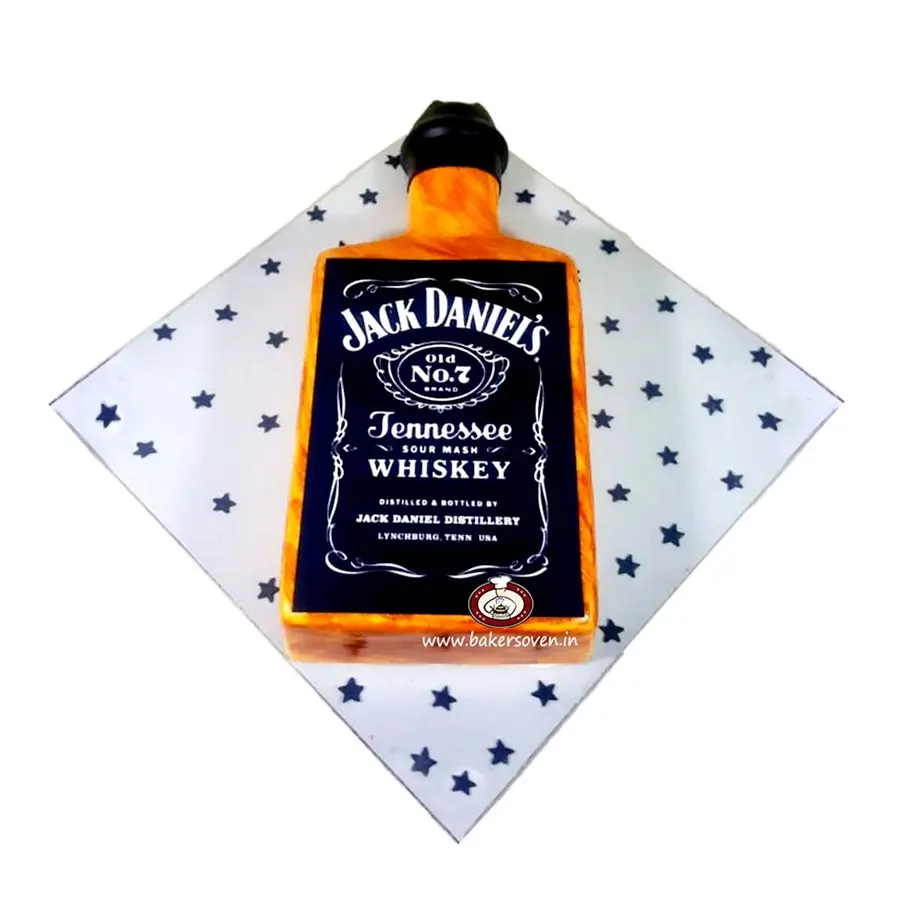 JACK DANIEL BOTTLE CAKE - Copy