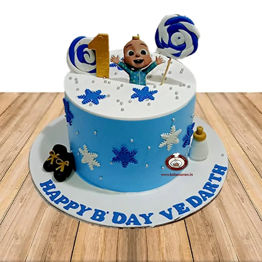 Cocomelon Lollipop Cake