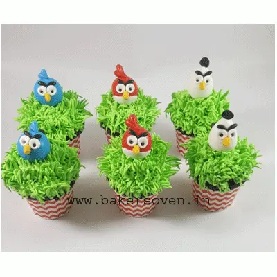 Angry Bird Cup Cakes(B)