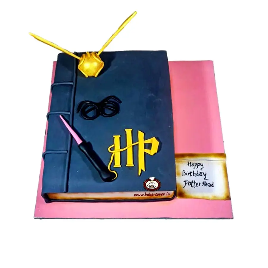 Harry Potter Book Cake B