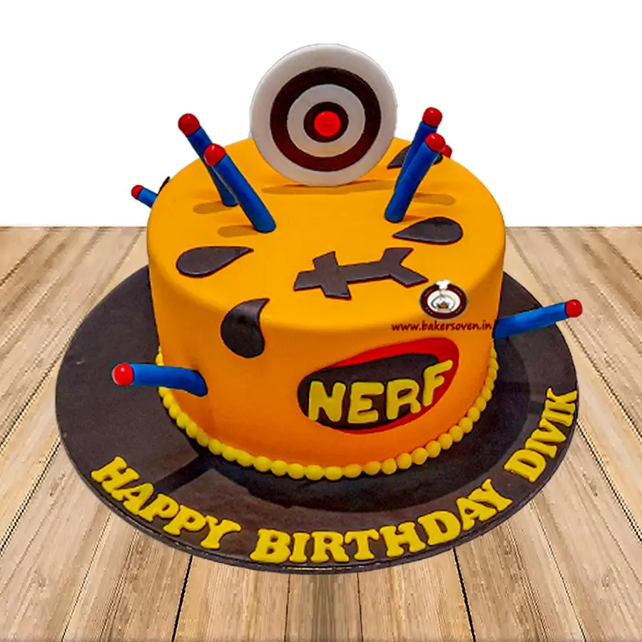 NERF Theme Cake