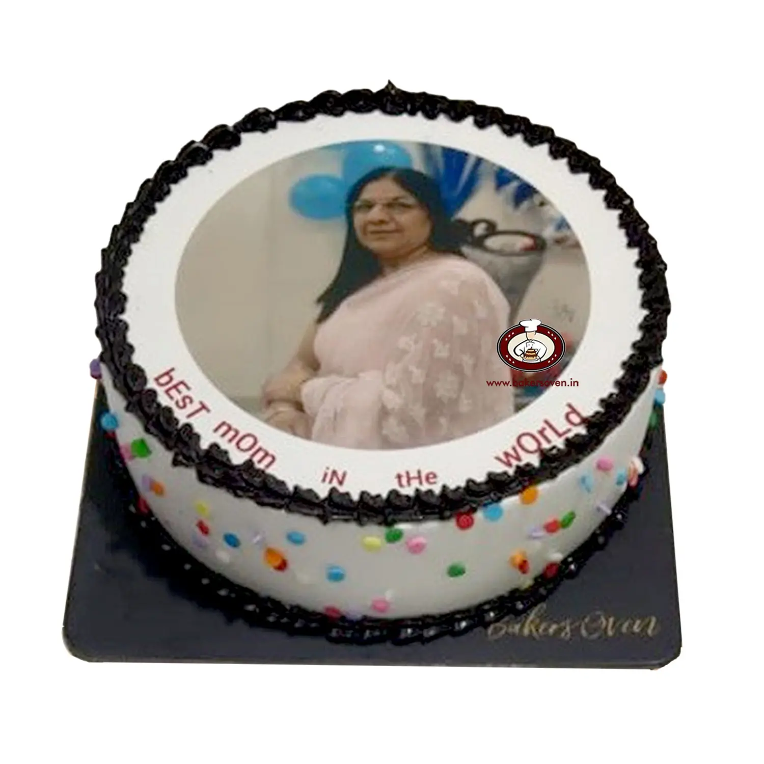 Happy Mothers Day Photo Cake D