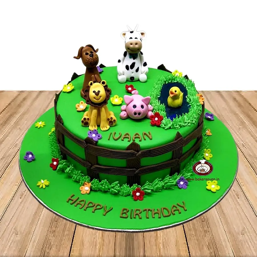 Jungle Theme Cake E