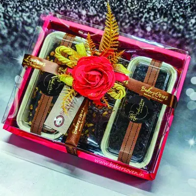 Dry Cake Brownie Hamper