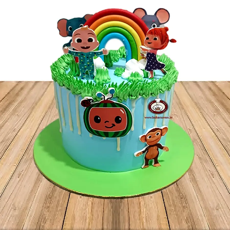 JJ YOYO Cocomelon Cake