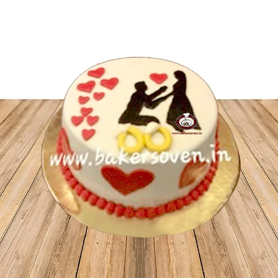 Propose Design Cake