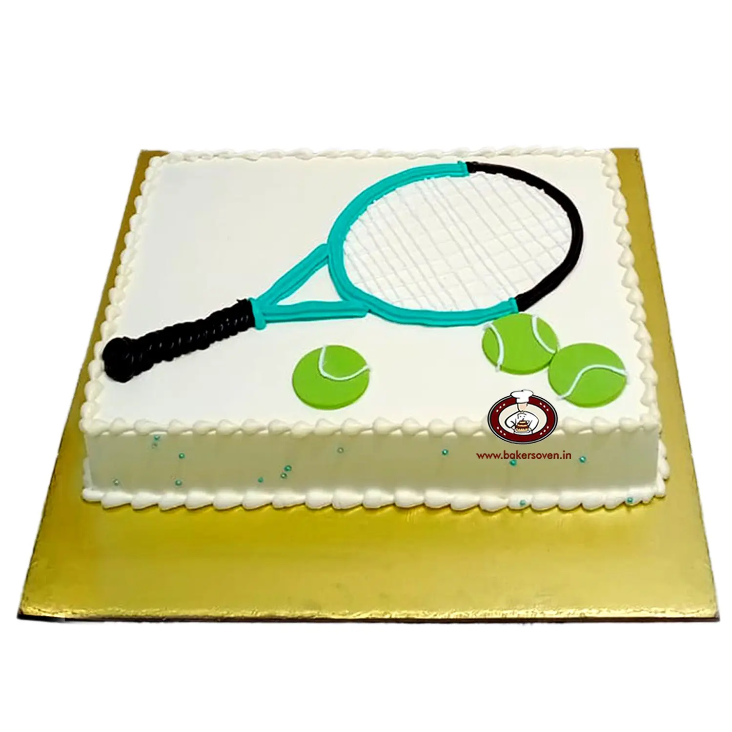 Lawn Tennis Racquet Cake