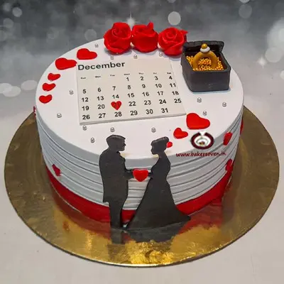 Proposal Date Cake