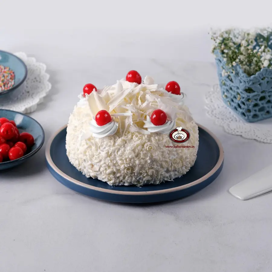 White Forest Cake