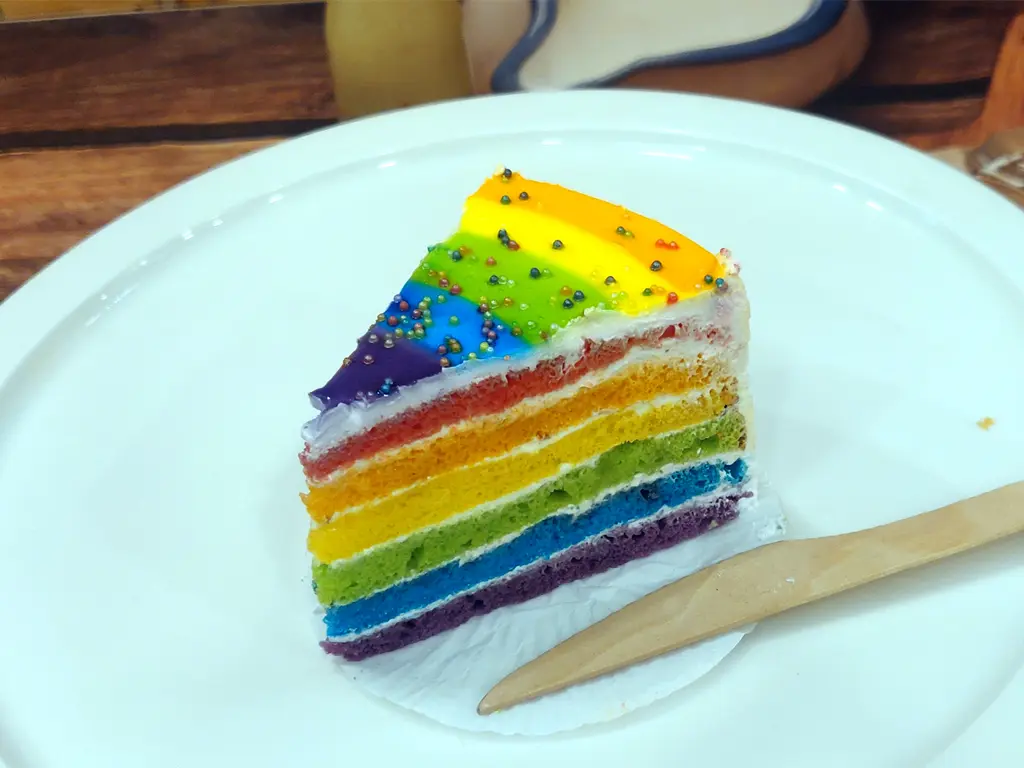 rainbow pastry