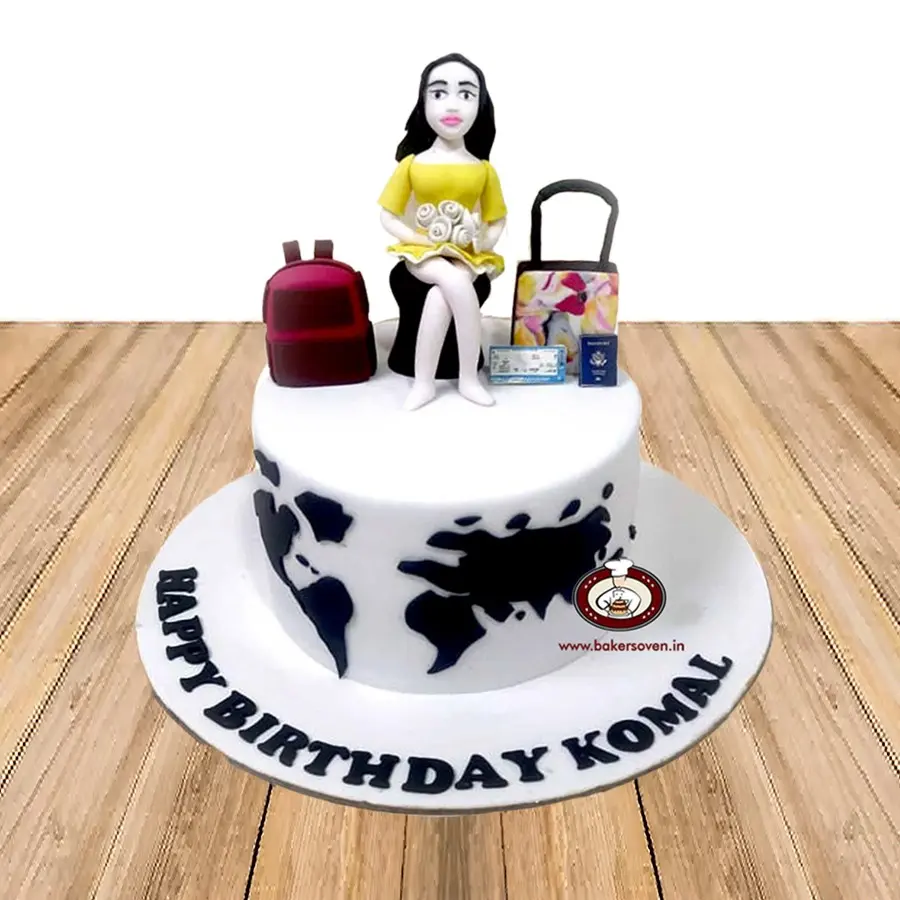 Cake For Travel Lover