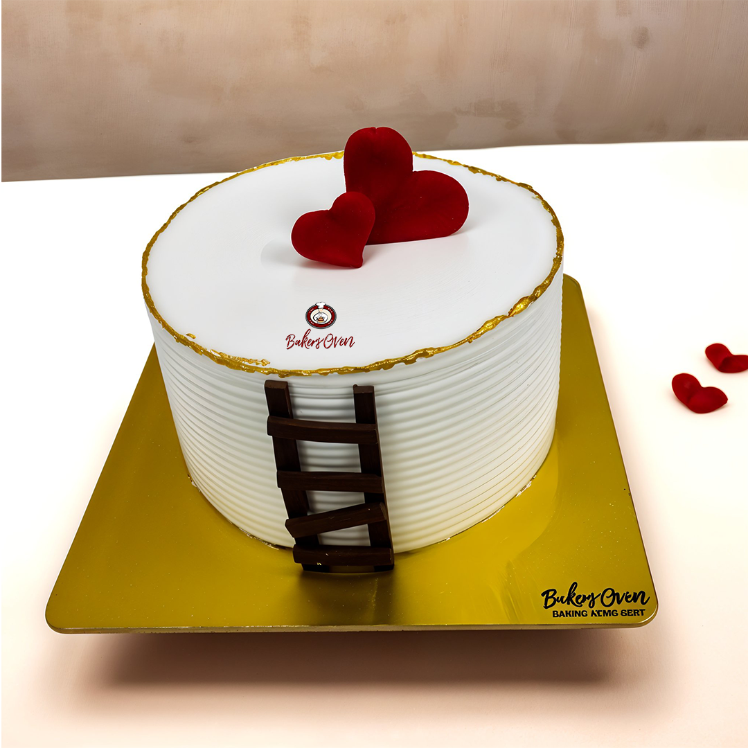 Red velvet Valentine’s cake