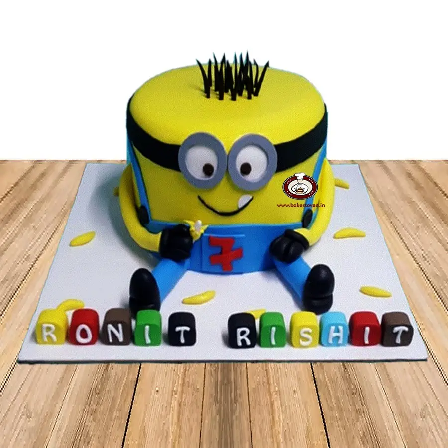 Minion Cake Design E