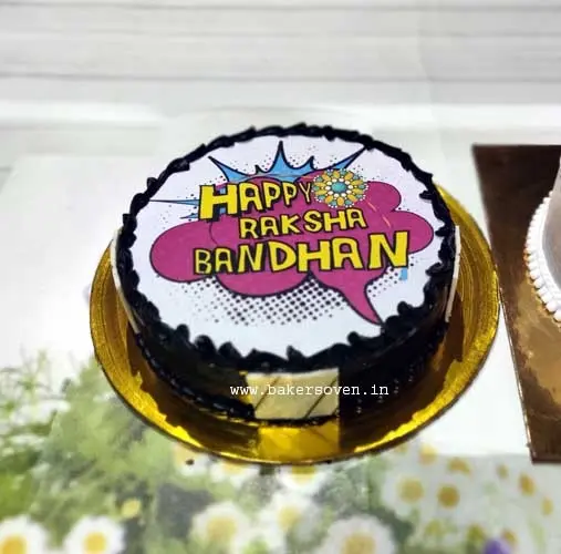 Rakhi Photo Cake d
